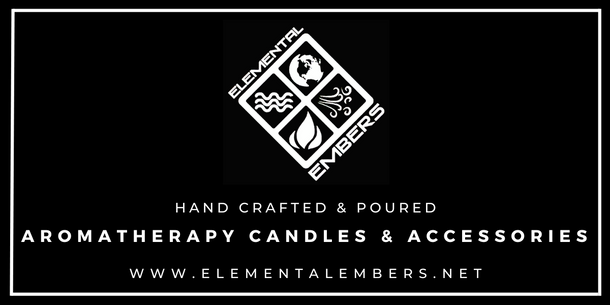 ELEMENTAL EMBERS - Hand Crafted & Poured Aromatherapy Candles